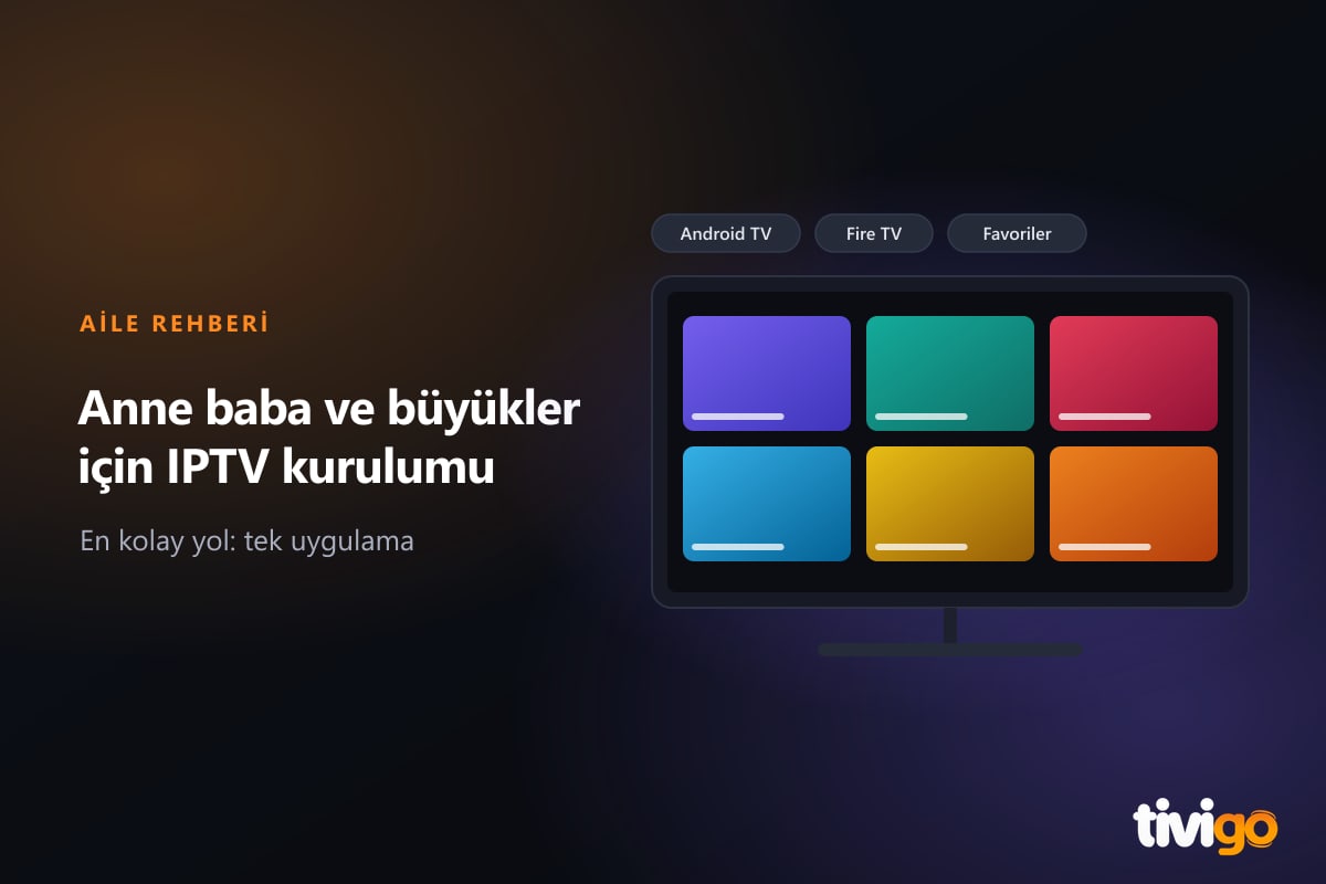 Büyükler için sade ekranlı televizyon ve kumanda