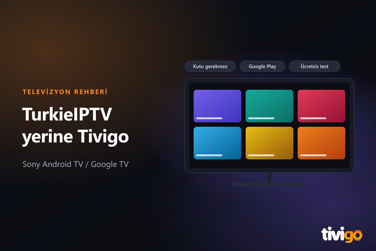 Ana ekranında uygulamalar görünen Sony Android TV televizyon ve kumanda